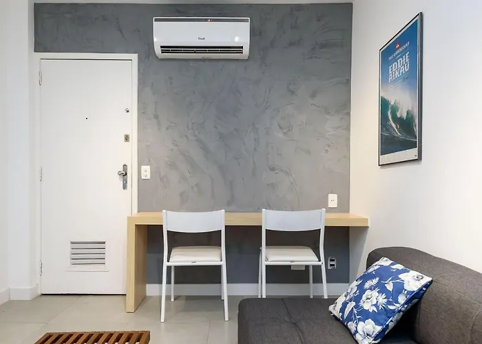 Omar do Rio - JN 205 Moderno Qto&Sala, 200mbps Internet Fibra Ótica, Alexa Echo Dot, Smart TV a 100 metros da Praia de Ipanema, 450 metros da Praia de Copacabana, próximo ao Metrô General Osório