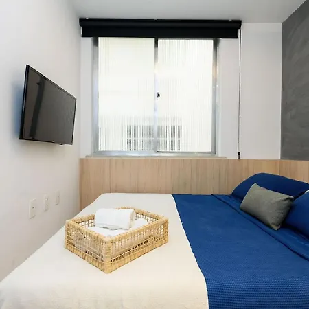 Omar do Rio - JN 205 Moderno Qto&Sala, 200mbps Internet Fibra Ótica, Alexa Echo Dot, Smart TV a 100 metros da Praia de Ipanema, 450 metros da Praia de Copacabana, próximo ao Metrô General Osório Rio de Janeiro Exterior foto